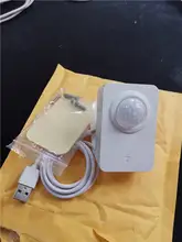 Tuya PIR Sensor de movimiento WiFi para Smart Life detección pasiva infrarroja, Detector de sistema de alarma de seguridad trabajo remoto con Alexa