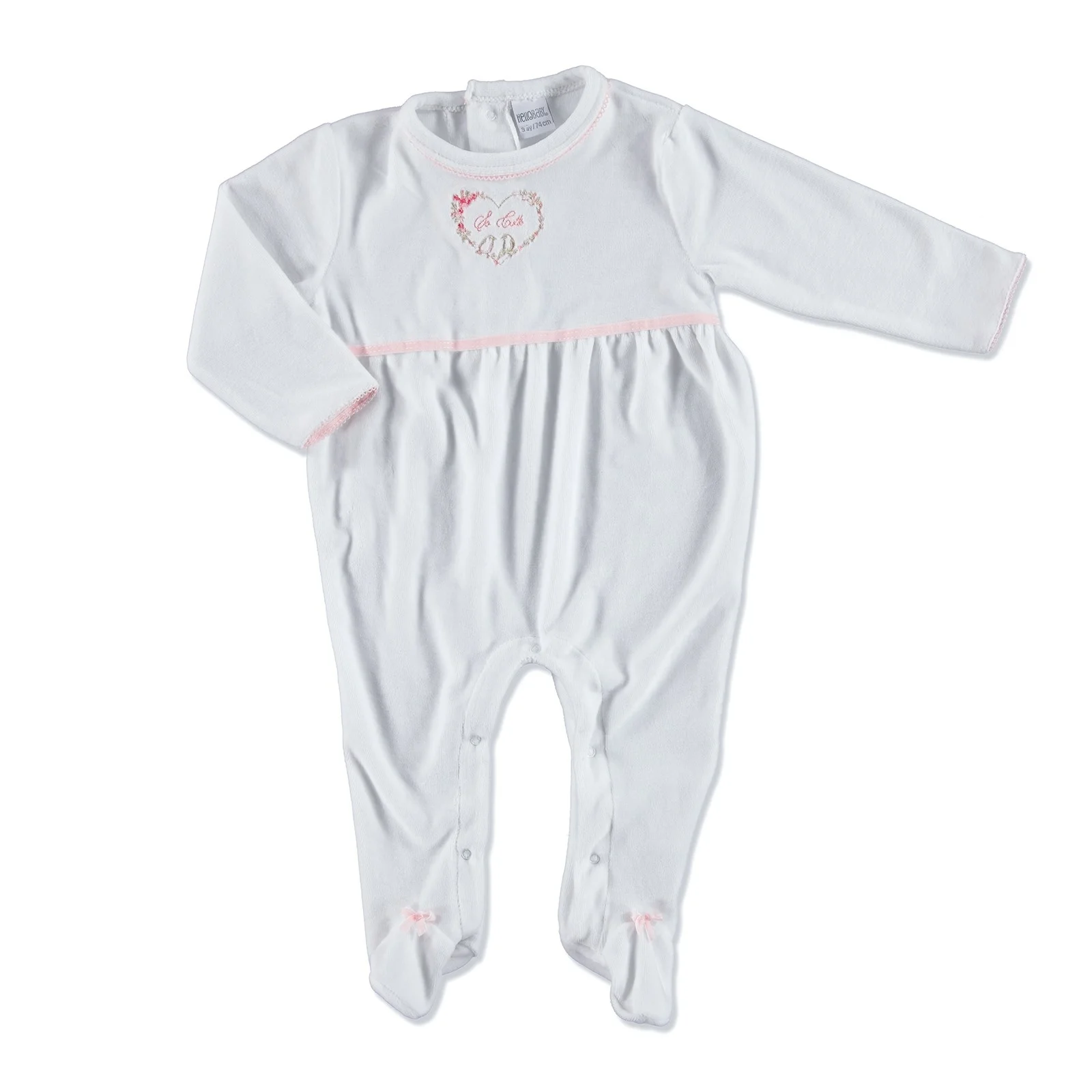 Ebebek HelloBaby/комбинезон с вышитыми маленькими цветами для малышей| |