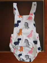 Pelele sin mangas para niños recién nacidos, mono de animales, traje de Sol de una pieza, trajes de 0 a 18 M