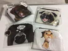 Coin Purses Money-Bag Clutch-Change Girl Wallet Animal Printing Mini Women Cute Ladies