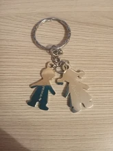 Nextvance-llavero personalizado con dos nombres para niño y niña, placa de identificación creativa personalizada para bebé, regalo de cumpleaños, joyería