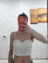 Camisole Top Corset Crop-Top Slim High-Waist Gothic Sexy Women Solid Fashion Commute