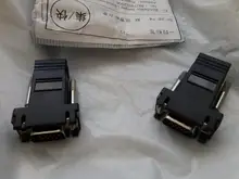 1pcs VGA Extender male to LAN Video CAT5 CAT6 RJ45 Network Cable Adap New