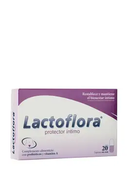 

Lactoflora protector intimo 20 cap protects intimate areas