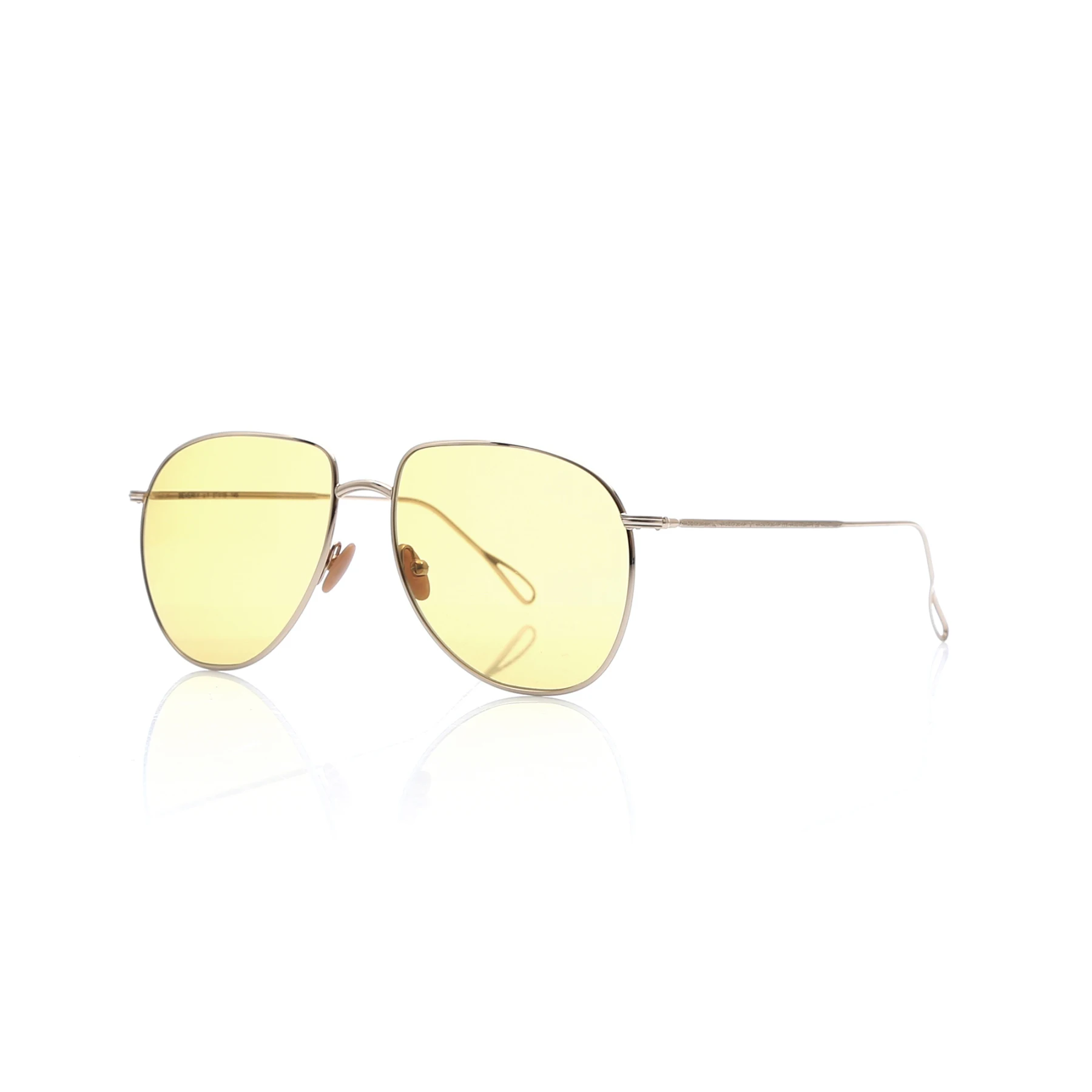 

Women's sunglasses beverly 1 metal yellow organic pilot pilot 56-15-145 cyme