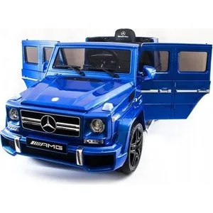 Детский электромобиль Harley Bella Mercedes Benz G63 LUXURY 2.4G- Blue- HL168-LUX