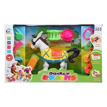 

Interactive Toy Donkey Brains 115450