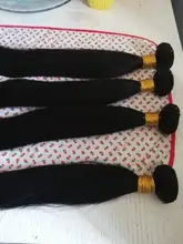 Extensiones de cabello humano peruano con cierre de encaje, mechones rectos de 30 pulgadas, 4x4, cierre HD 5x5, 3/4 mechones