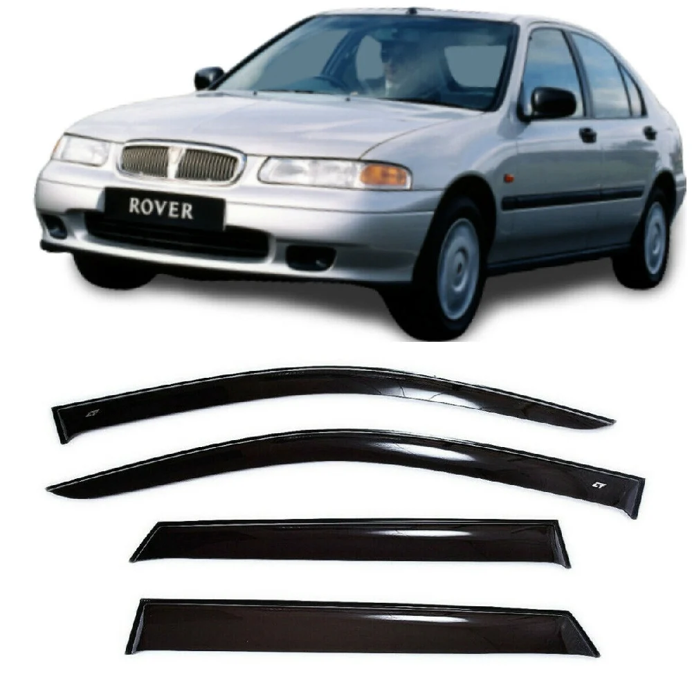 Дефлекторы окон Cobra Tuning R20295 на авто Rover 400 2 ll (HH-R) Hb 5d 1995-1999 4 шт./комп. ветровики от
