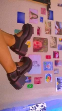 Zapatos de cuero pequeños para mujer, zapatos Mary Jane de plataforma retro de tacón alto japonés para Primavera, 2021