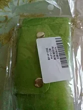 1 PC portátil de los titulares de ama de llaves llavero coche bolsa Porta llaves Unisex caso cartera cubierta de Color sólido Simple bolsa de almacenamiento