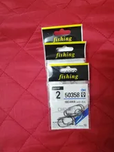 5002 Fishing-Tackle Treble-Hooks Bend Owner Pike-Bass for 15pcs/Box Round Silver-Size