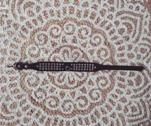 Collar de estrás para perro 3 filas de cuero de gamuza de Diamante gato cachorro 5 colores para pequeño mediano perros Chihuahua Yorkshire