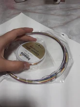 Nuevo 0,3/0,4/0,5/0,6/0,8/1MM de oro de plata de alambre de cobre Alambre de perlas cuerda Cordón de cable para collar de pulsera joyas DIY Accesorios