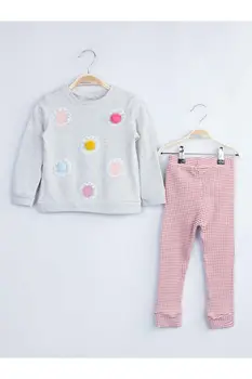 

Gray Female Child The Tights suit