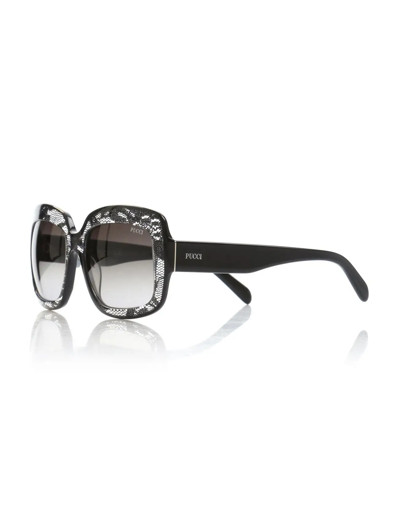 

Women's sunglasses ep 0005 05b 56 bone smoked organic rectangle rectangular 56-18-140 emilio pucci