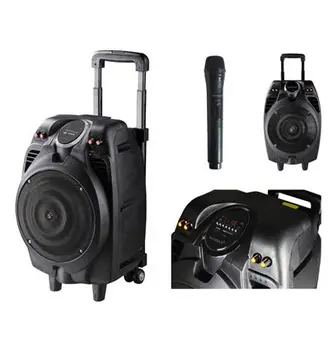 

PORTABLE SPEAKER SUNSTECH MASSIVE-S10BK TROLLEY