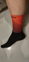Calcetines de tela para ciclismo antideslizantes, para hombre y mujer