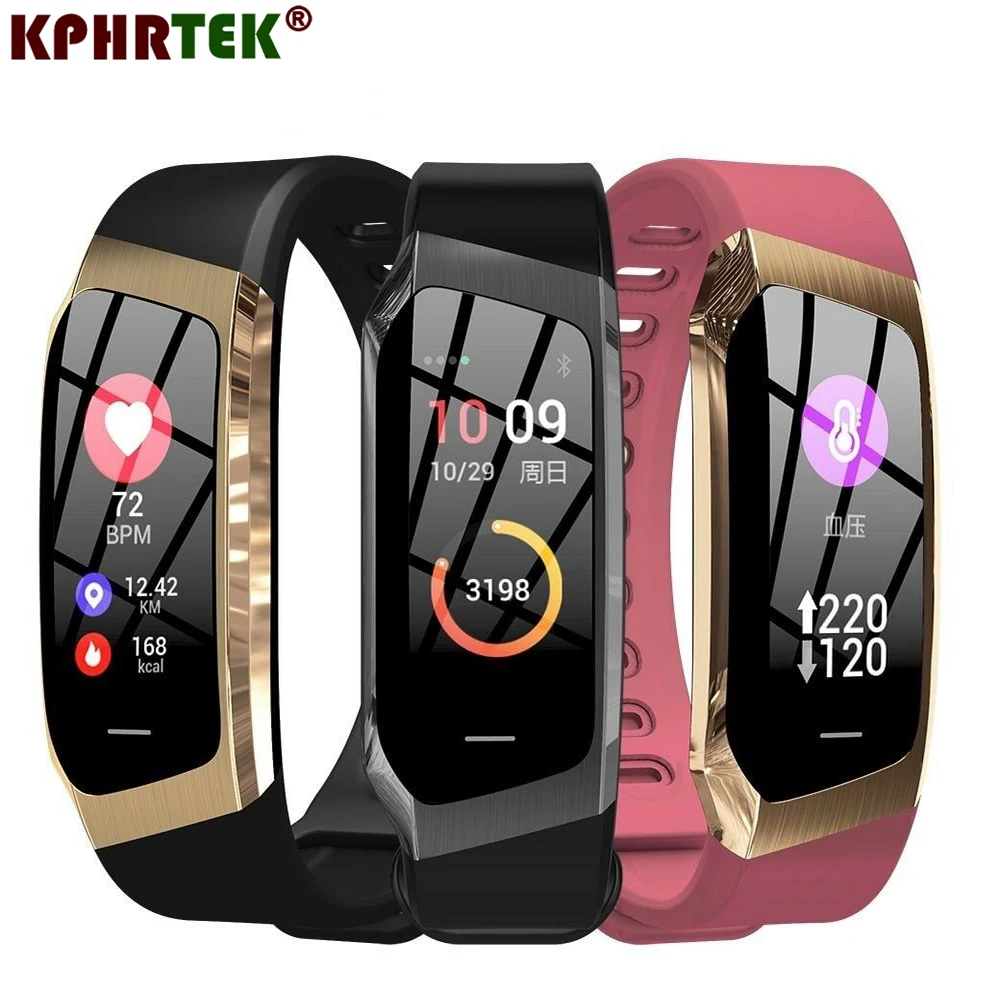 E18 Smart Bracelet Blood Pressure Heart Rate Monitor Fitness Activity Tracker smart watch Waterproof Men Women Sport wrist band |