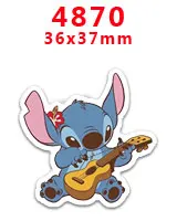 30 шт мультяшный персонаж плоское украшение из смолы PR 4405 - Цвет: 4870