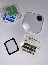 Protector de pantalla transparente, película protectora de cobertura completa para iWatch 4 5 40MM 44MM, cristal no templado para Apple Watch 3 2 1 38MM 42MM