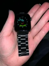 UEBN-Correa de Metal clásica de acero inoxidable para Apple watch, Series 6, 40mm, 44mm, banda para iWatch 5, 4, 3, 2, pulsera de 42mm y 38mm