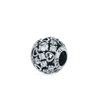 

Silver Pendant with cubic zirconia sunlight sample 925