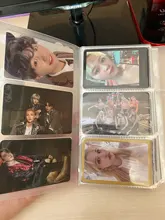 1pc 120 ranuras portadores de identificación PP mate tarjeta libro tarjetas de gran capacidad Clip billete colección de las existencias