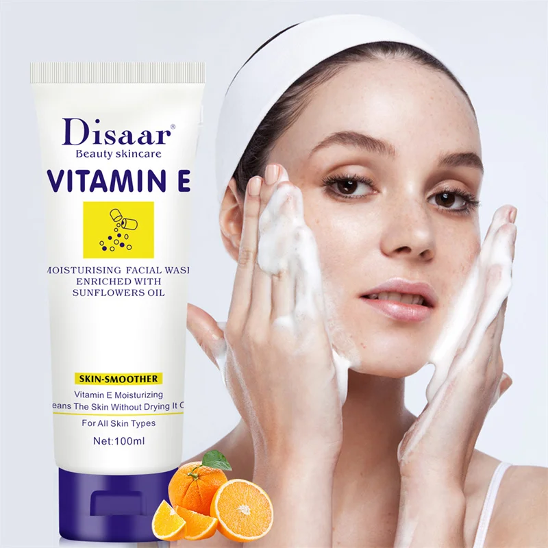 100 g Vitamin E-Reiniger, Make-up-Entferner, erfrischender, feuchtigkeitsspendender Reiniger, hellt die Haut auf, indem er Ihr Gesicht reinigt, 1 Stück_voghion.com