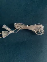 Wire-Extension-Cable Plug-Extender Light Christmas Led-String Wedding-Party Home-Decoration
