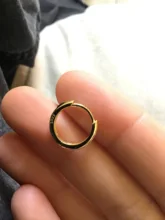 WANTME-Plata de Ley 925 auténtica de estilo minimalista para mujer, hebilla de oreja redonda Bohemia, Punk, Unisex, Rock, accesorios de joyería, pendientes