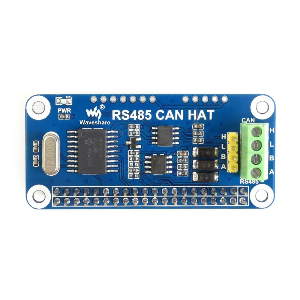 3.3V RS485 CAN 버스 모듈 RPI RasPi Raspberry Pi 0 Zero 2 W 3A 3 모델 B 3B Plus 4 4B 5 액세서리 용 모자 확장 보드