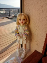 Muñeca BJD Shuga Fairy Rita 1/6, figuras de Anime de resina para niños, regalo sorpresa para niñas, conjunto completo de cumpleaños YOSD de 26cm