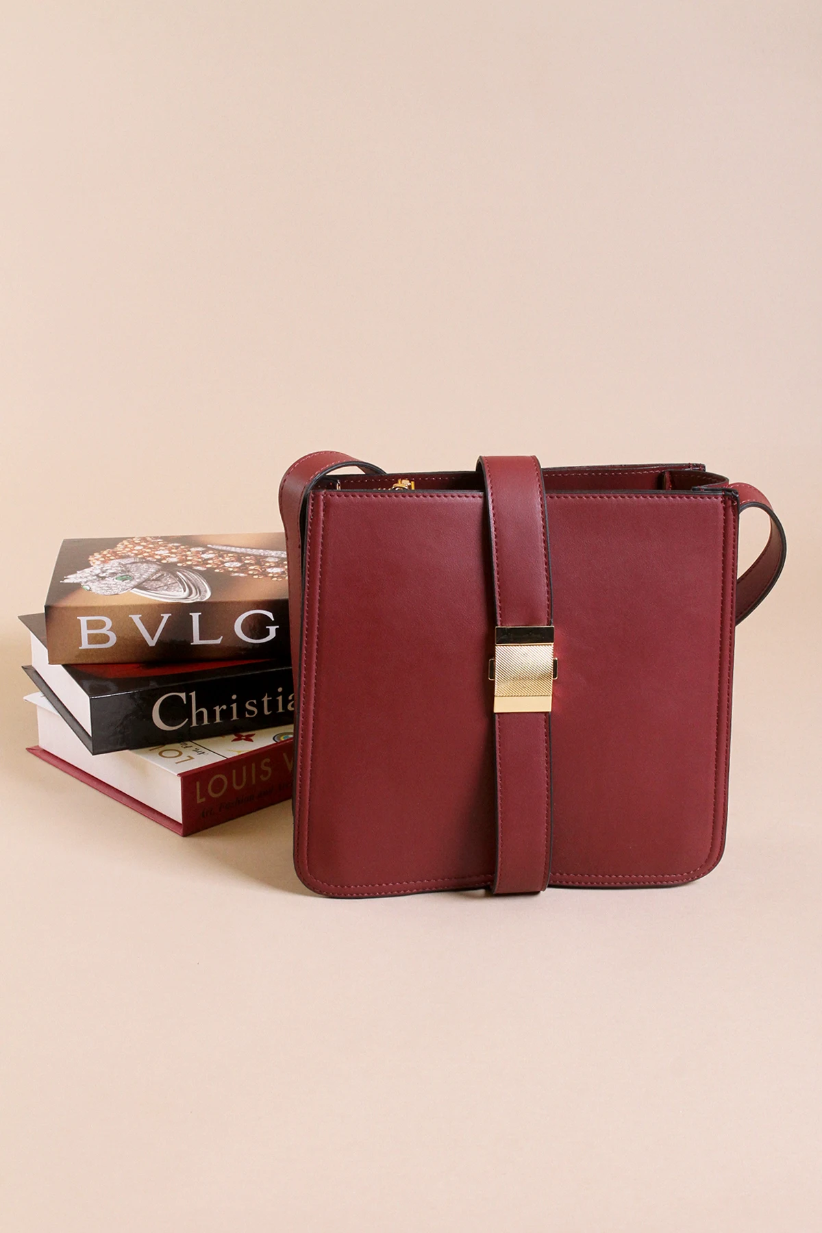 De Vib Fashion Pu Leather New Season Vintage Messenger Bags For Ladies