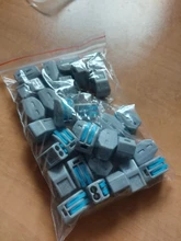 Cable-Connectors Splicing Spring Push-In-Terminal-Block Compact Fast-Wire Universal Mini