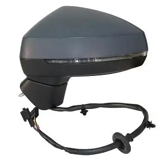 

REARVIEW MIRROR AUDI A3 2012 3/5 P. ELEC. TERM. C/FAN. C/BREAKFAST. 8 PIN Right Compatible