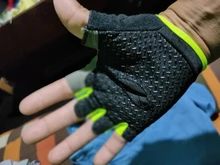 Guantes de ciclismo para deportes al aire libre, protectores de mano en malla, transpirables, accesorios de bicicleta antideslizantes, cubre la mitad de los dedos