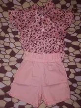 Ropa para niñas pequeñas, 2 uds., verano 2021, con estampado Floral, volantes, Bowknot, sin mangas, Tops + pantalones cortos de cintura alta