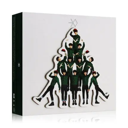 

Genuine Original EXO K Miracles In December Album Korean Version Wu Yifan Kris Luhan Male Singer Team Pop Music 1 CD Box Set