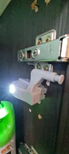 Include Battery LED Cabinet Hinge Night Light Sensor Light For Kitchen Living Room Bedroom