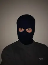 Máscara de cobertura de la cara completa de invierno, sombrero de Pasamontañas de punto de 2 agujeros, táctica del ejército CS, máscara de esquí de invierno, gorro, bufanda, Máscaras faciales cálidas