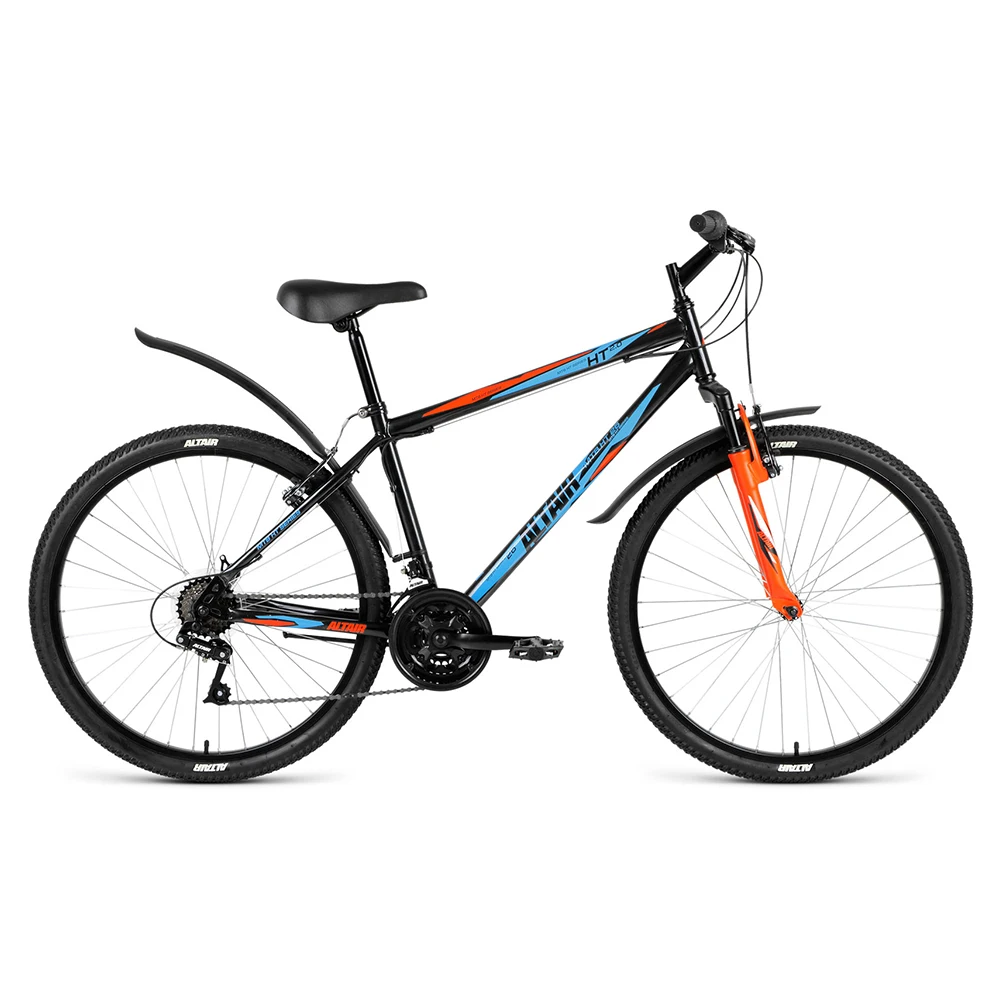 Велосипед ALTAIR MTB HT 26 2.0(26" 18 ск. рост 19" - Цвет: Черный