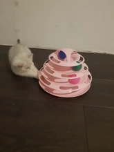 Ball Cat-Toys Play Cat Intelligence Tower-Tracks-Disc Training Amusement-Plate