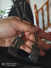 Molle-cincha quickdraw con grillete, mosquetón, mochila a presión, cierre de hebilla con forma de eslabón, Grimlock, para exteriores, acampada, montaña