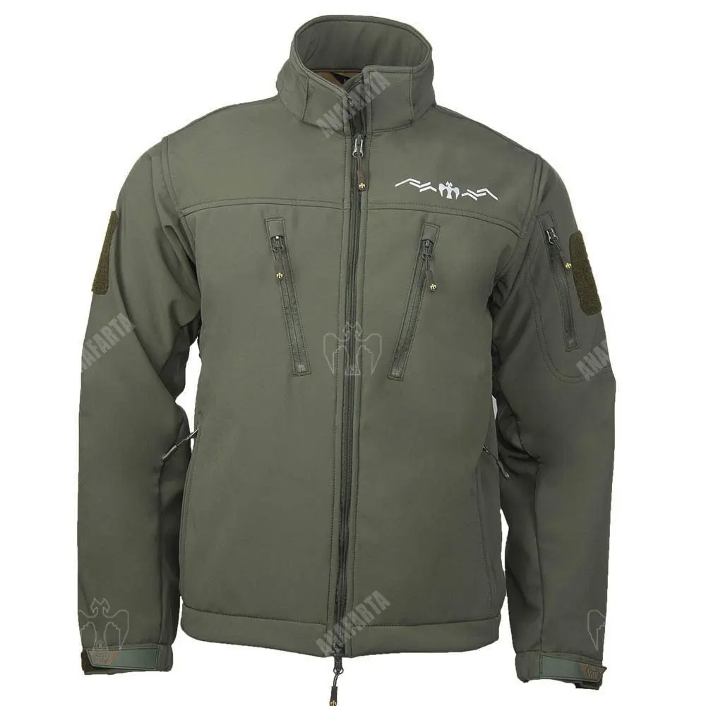 TURKISH TACTICAL JACKET SOFTSHELL GREEN 