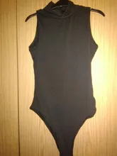 Camiseta sin mangas con cuello de tortuga para mujer, mono de manga larga