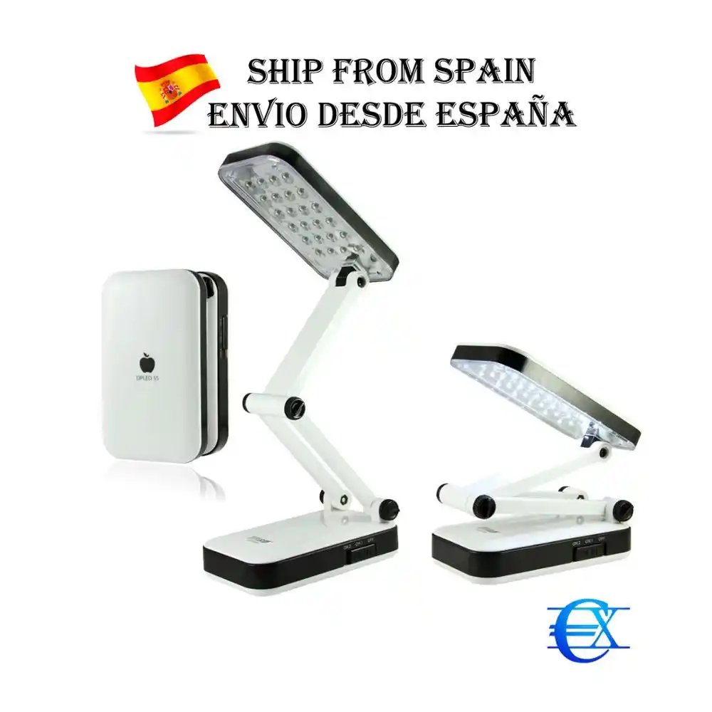euroxanty lampara led lampara de escritorio lampara portatil lampara plegable