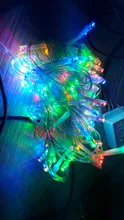 Decoration Led-String-Lights Wedding-Garland Party Holiday Outdoor 100M 20M 50M 30M Christmas