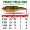 CF lure Slow Sinking Jerkbait 68mm-9g 78mm-15g 90mm-21g 105mm-30g Musky Pike Slider Bass 6