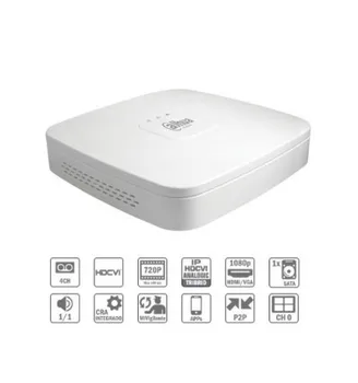 

DVR recorder CCTV Tríbrido 4ch 1080N/720P @ 25ips + 1IP 1HDMI 1HDD Dahua